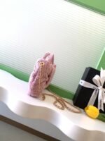 CHANEL 25S BOW BAG 26 IN PINK TWEED WITH GOLD HARDWARE - Image 14