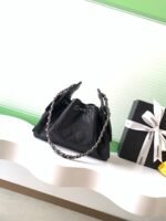 CHANEL 25S HOBO BAG 22 IN BLACK CAVIAR LEATHER STYLE 1 - Image 7