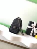 CHANEL 25S HOBO BAG 22 IN BLACK CAVIAR LEATHER STYLE 1 - Image 18