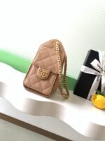CHANEL 25S HOBO BAG 22 IN BEIGE BROWN CAVIAR LEATHER WITH GOLD HARDWARE - Image 12