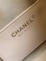 CHANEL 25S HOBO BAG 22 IN BEIGE BROWN CAVIAR LEATHER WITH GOLD HARDWARE - Image 9