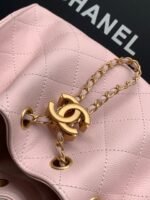 CHANEL 25S HOBO BAG 22 IN LIGHT PINK CAVIAR WITH GOLD HARDWARE - Image 13