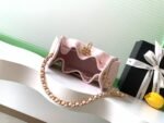 CHANEL 25S HOBO BAG 22 IN LIGHT PINK CAVIAR WITH GOLD HARDWARE - Image 15