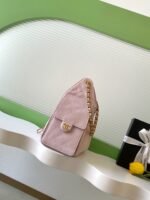 CHANEL 25S HOBO BAG 30 IN LIGHT PINK CAVIAR WITH GOLD HARDWARE - Image 12
