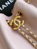 CHANEL 25S HOBO BAG 30 IN LIGHT PINK CAVIAR WITH GOLD HARDWARE - Image 4