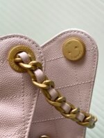 CHANEL 25S HOBO BAG 30 IN LIGHT PINK CAVIAR WITH GOLD HARDWARE - Image 5