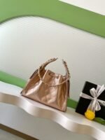 CHANEL 25S HOBO BAG 30 IN ROSE METALLIC CAVIAR - Image 2