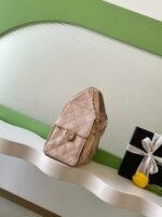 CHANEL 25S HOBO BAG 30 IN ROSE METALLIC CAVIAR - Image 12