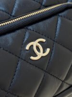 CHANEL CAMERA BAG 23 IN CONGO BLACK SHINY CALFSKIN - Image 7