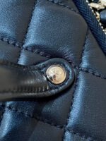 CHANEL 25S VANITY CASE 23 IN BLACK LAMBSKIN - Image 4