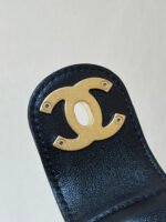 QUILTED SMALL HOBO BAG 27 IN BLACK LAMBSKIN GOLD HARDWARE - Image 15