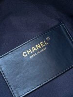 CC 25 HANDBAG 40 IN BLACK SUEDE GOLD HARDWARE - Image 5