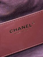 CHANEL 25S HANDBAG IN ROSSO ANCORA RED 30 GRAINED CALFSKIN GOLD HARDWARE - Image 15