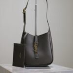 YSL 25S LE 5 À 7 BAG 16 IN LIGHT MUSK GRAINED CALFSKIN GOLD HARDWRE