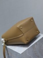 YSL 25S LE 5 À 7 BAG 26 IN BROWN CALFSKIN GOLD HARDWRE - Image 18