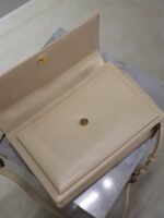 YSL 25S SUNSET MM 25 IN NUDE CALFSKIN GOLD HARDWRE - Image 16