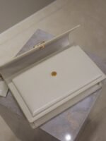 YSL 25S SUNSET MM 25 IN IVORY CALFSKIN GOLD HARDWRE - Image 16