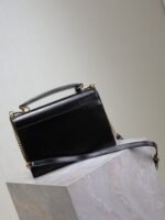 YSL 25S SUNSET MM 25 IN BLACK CALFSKIN GOLD HARDWARE - Image 11