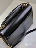 YSL 25S SUNSET MM 25 IN BLACK CALFSKIN GOLD HARDWARE - Image 17