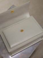 YSL 25S SUNSET BAG 22 IN IVORY CALFSKIN GOLD HARDWRE - Image 4