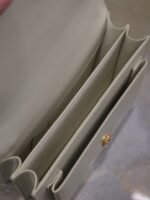 YSL 25S SUNSET BAG 22 IN IVORY CALFSKIN GOLD HARDWRE - Image 14
