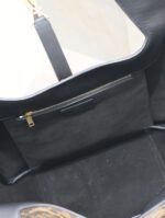 LE 5 À 7 BEA TOTE BAG 50 IN LEOPARD PRINT LEATHER GOLD LOGO - Image 7