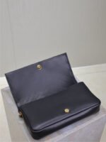 KATE 99 MEDIUM BAG 26 IN BLACK QUILTED NAPPA CALFSKIN COPPER HARDWARE - Image 3