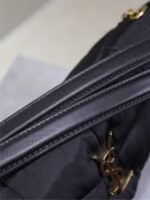 YSL 25S LOULOU PUFFER MEDIUM 29 IN BLACK NYLON - Image 6