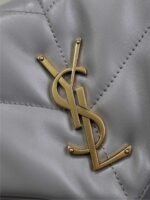 YSL 25S LOULOU PUFFER MEDIUM 29 IN SMOKY LAVENDER CALFSKIN - Image 12