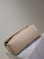 YSL 25S LOULOU PUFFER GM 35 IN BROWN CALFSKIN GOLD HARDWRE - Image 18