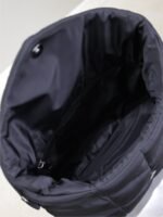 YSL 25S LOULOU PUFFER BAG 34 IN BLACK NYLON BLACK HARDWARE - Image 14