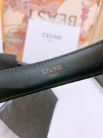 CELINE 25S BELT 25MM WITH ARC DE TRIOMPHE BUCKLE IN SILVER 571498 - Image 11