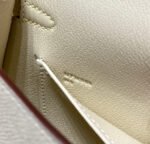 HM KELLY MINI 20 WHITE YELLOW BROWN EPSOM SILVER HARDWARE - Image 16