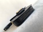 GG 1955 Horsebit Bag 25cm Black Crocodile Leather Gold Hardware - Image 14