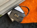 GG 1955 Horsebit Bag 25cm Black Crocodile Leather Gold Hardware - Image 18