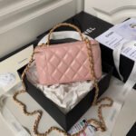 CC Vanity Case 17cm Pink Lambskin Gold hardware - Image 2