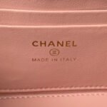 CC Vanity Case 17cm Pink Lambskin Gold hardware - Image 8