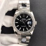 DATEJUST 41MM STAINLESS STEEL BLACK DIAL - Image 3