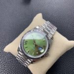 DAY-DATE 41MM STAINLESS STEEL CASE GREEN DIAL - Image 3