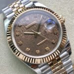 DATEJUST 41 TWO-TONE ROSE GOLD CHOCOLATE DIAL - Image 2