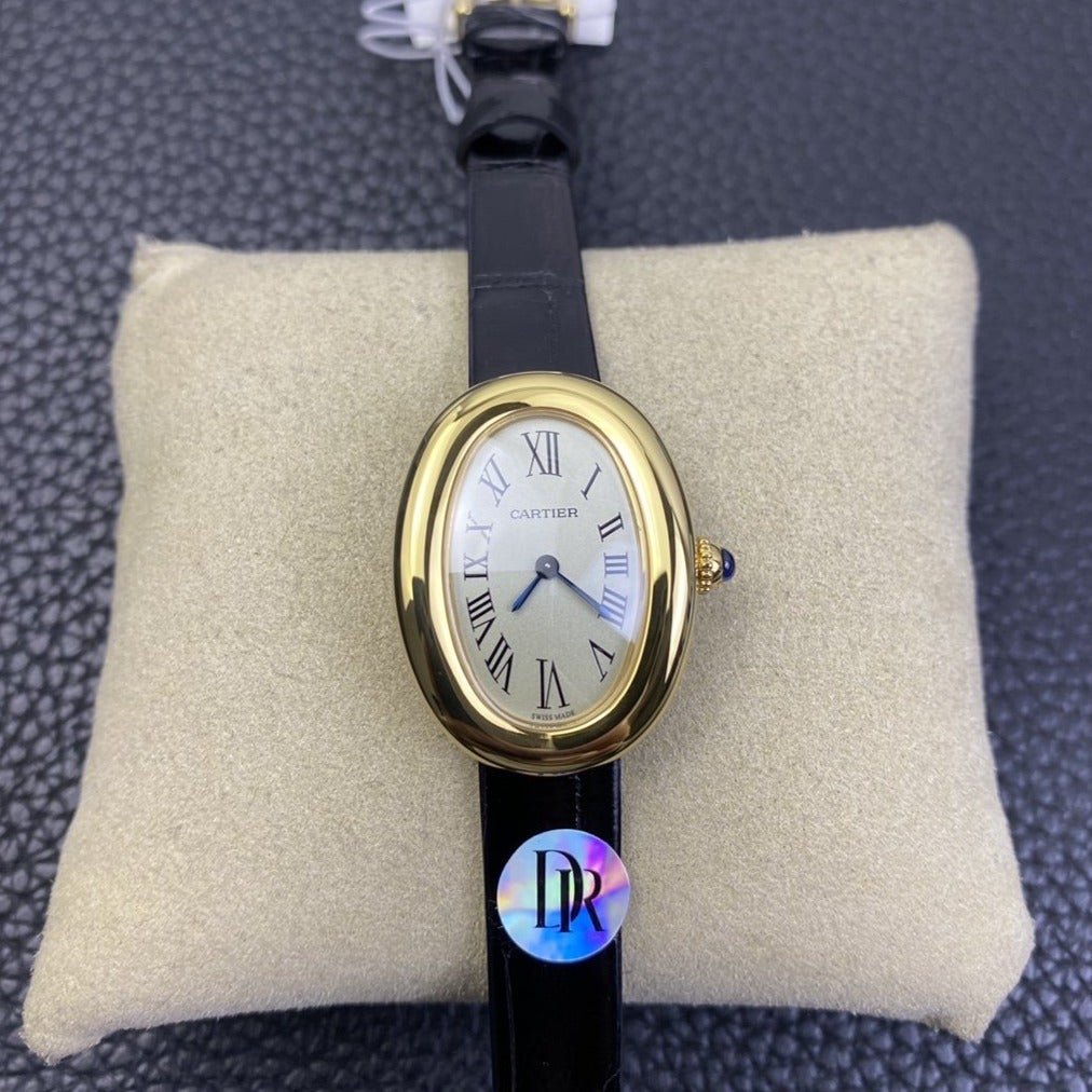 13276026834744894_37e7f9e3-d5fa-46ea-9c3a-eb1dafab2a5a BAIGNOIRE 31MM GOLD CASE WHITE DIAL - Image 1