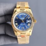 DAY-DATE 40 GOLD CASE JUBILEE BRACELET - Option 1 Yellow Dial - Option 2 Japan Movement - Image 2