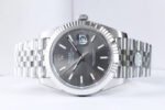 DATEJUST 41 GREY DIAL SILVER CASE - Image 2
