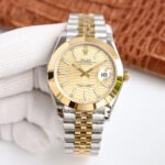 DATEJUST 41M MOOTH BEZEL FLUTED DIAL - Option 1 Blue - Option 2 Japan Movement