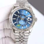 Rolex Sky-Dweller 42mm Silver Blue Dial