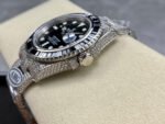 Rolex Submariner Date Black Dial Full Diamond - Image 2