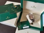 Rolex Datejust 36mm Stainless Steel and Rose Gold Rose VI IX Roman Oyster - Image 2