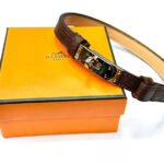 Hermès Kelly 18 Belt (Epsom Gold/Gold Hardware)