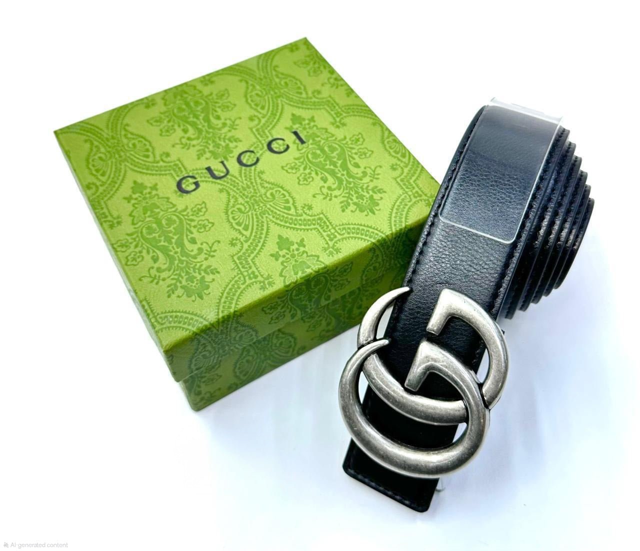 IMG-20260421-WA0246_1_221e16a3-1533-4de3-b0bb-ffe7b949105f Gucci Marmont Double G Belt (Black with Aged Silver Hardware) - Image 1