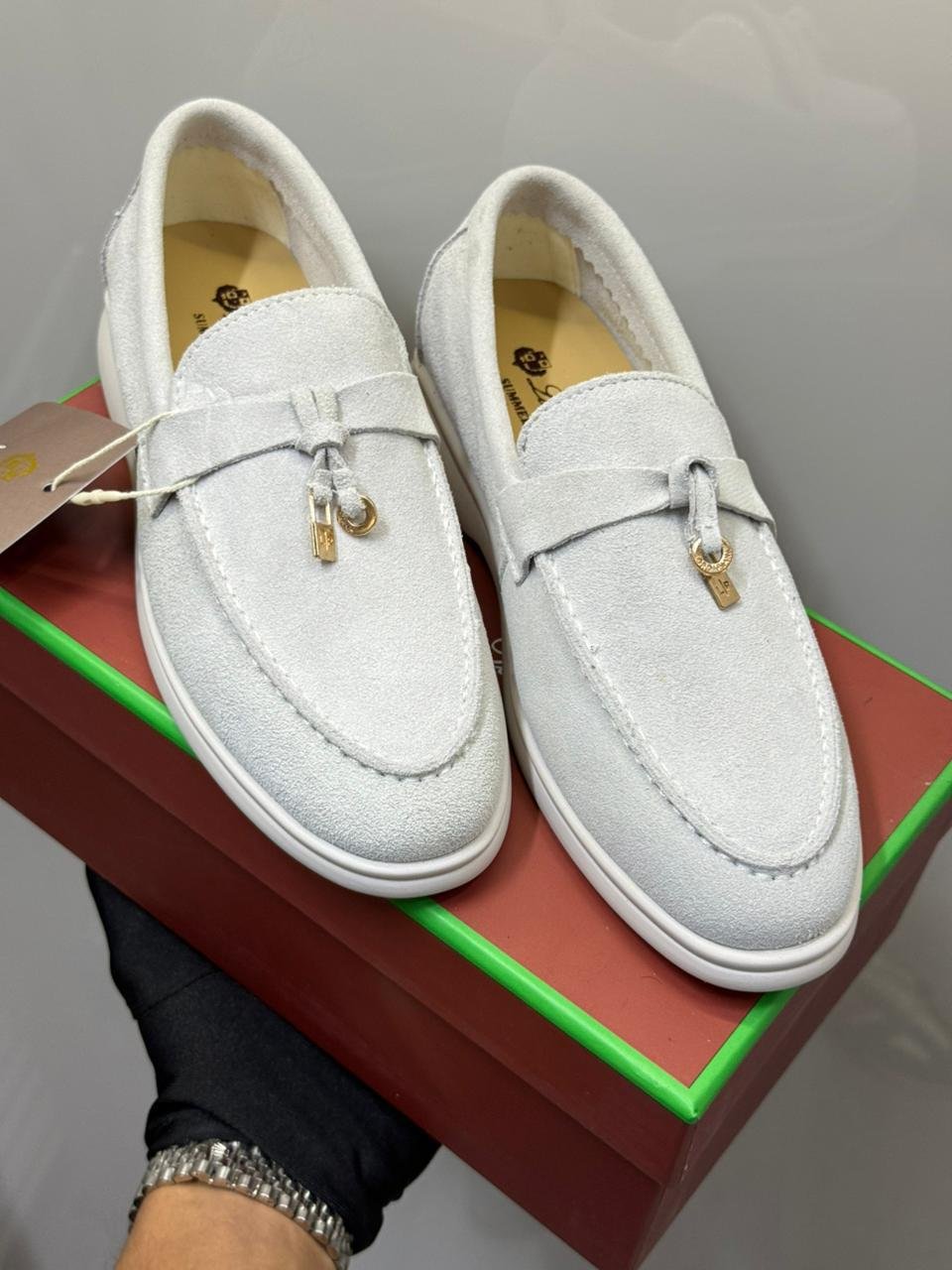 IMG-20260427-WA0022_7b3f22f6-fdd4-4bf7-960c-9585ed21d639 Loro Piana Summer Walk (Cloud/Light Blue Grey) - Image 1